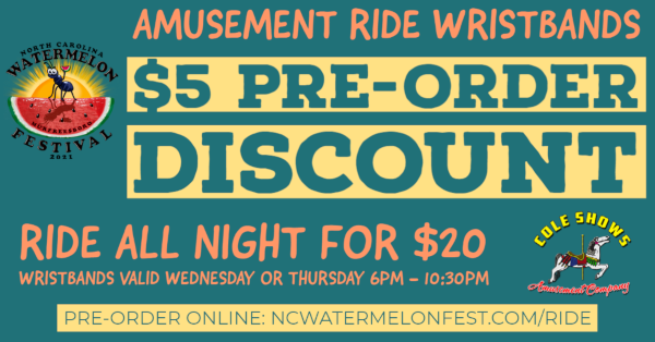 2021 Wristband Pre Order Website